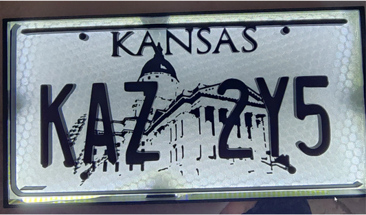 Lightbox - Supernatural - KAZ 2Y5 License Plate