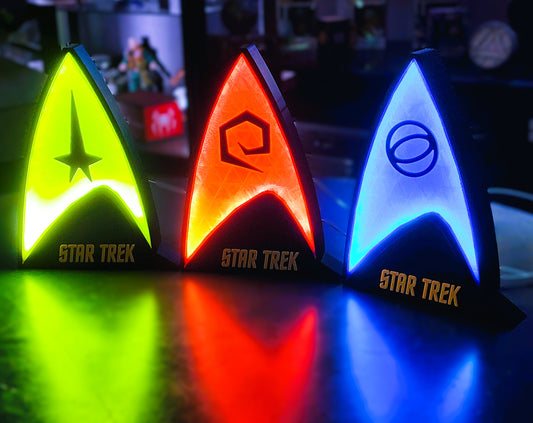 Star Trek Lightboxes (Command, Sciences, or Engineering)