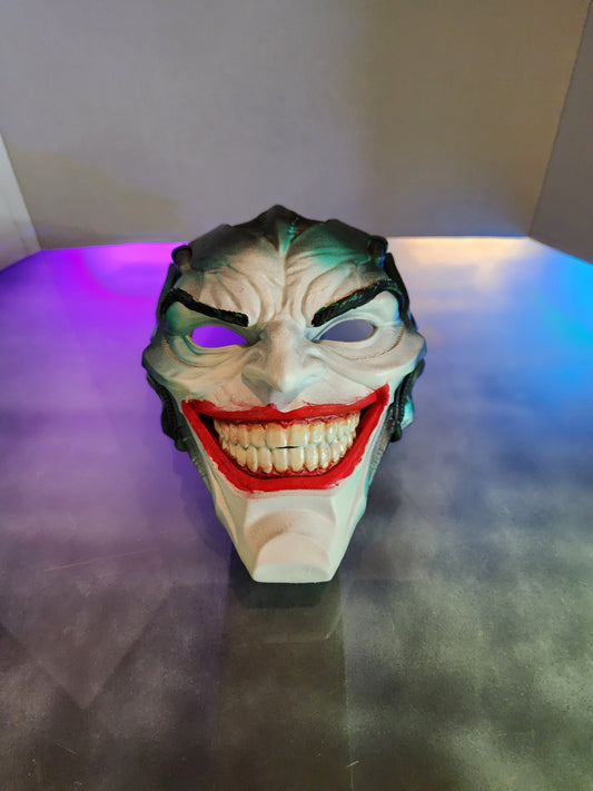 H.R. Giger-Inspired Joker / Green Goblin Mashup Mask – Wearable Cosplay (Digital STL Download)