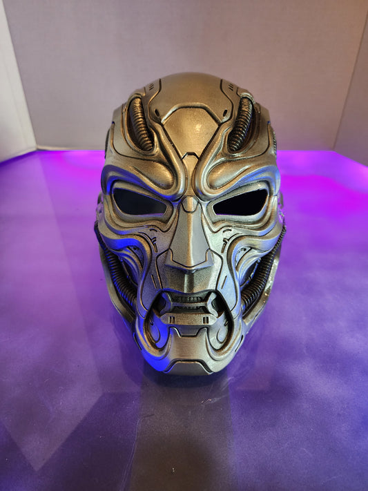 H.R. Giger-Inspired Doctor Doom Helmet – Wearable Cosplay Digital STL (Digital Download)