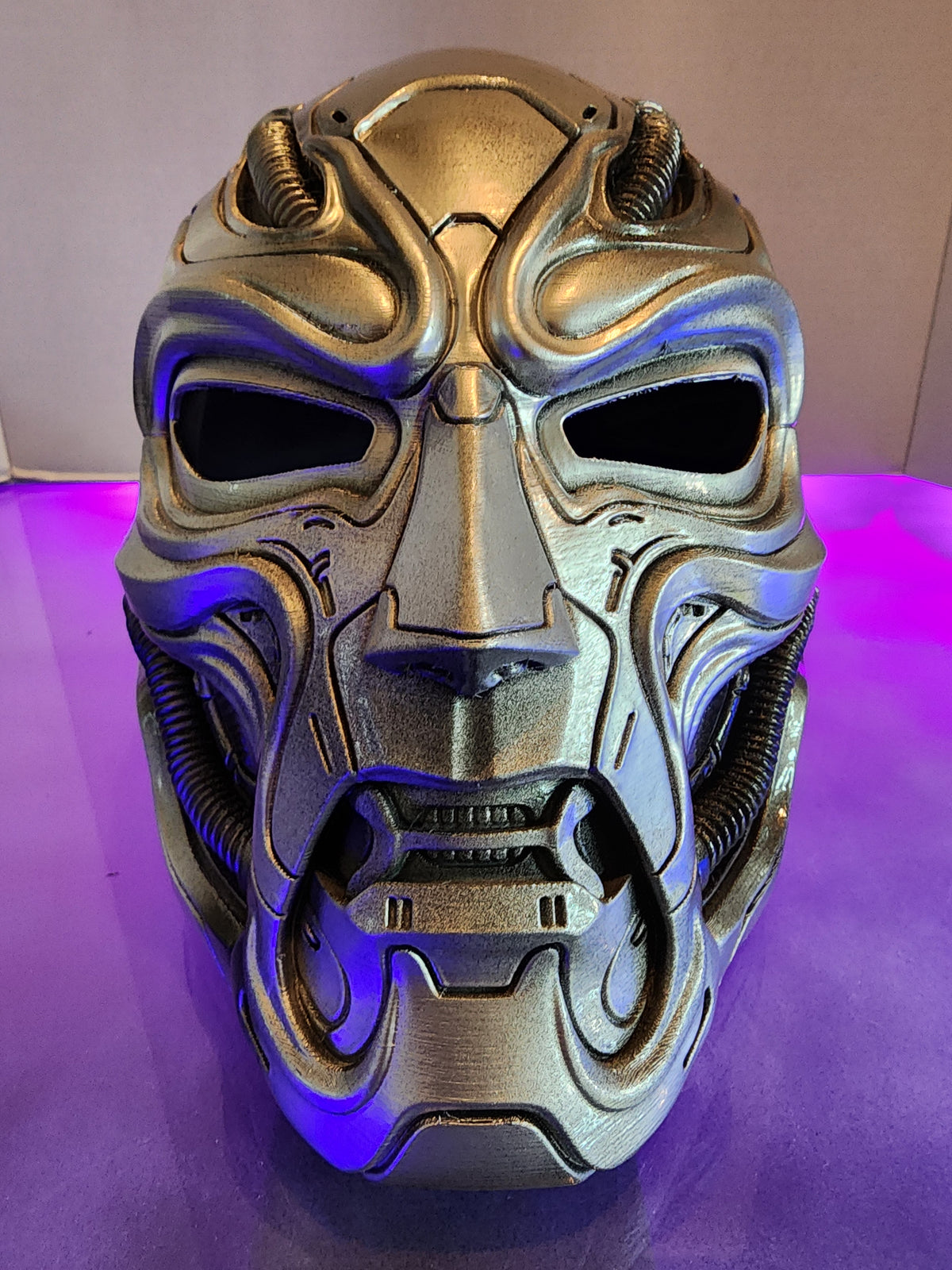H.R. Giger-Inspired Doctor Doom Helmet – Wearable Cosplay Digital STL (Digital Download)