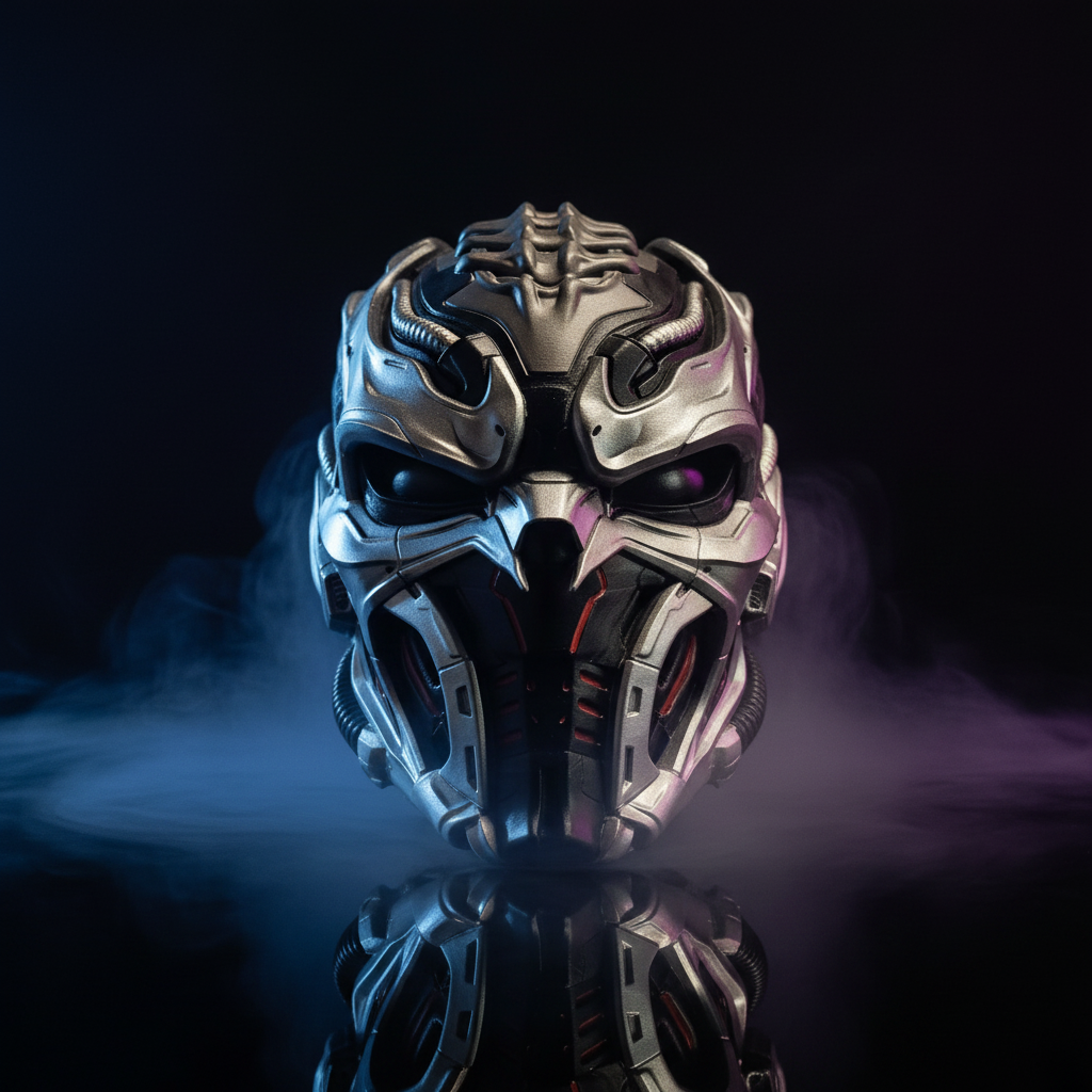 H.R. Giger Spawn Helmet Dramatic v2