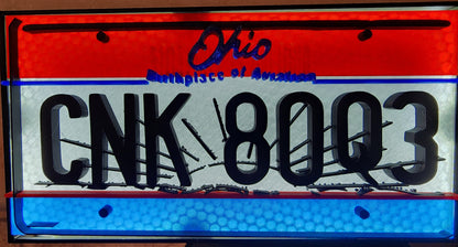 Lightbox - Supernatural - CNK-80Q3 Ohio License Plate