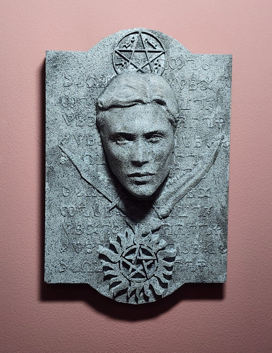 Dean Winchester Enochian Stone Tablet – Supernatural Wall Art