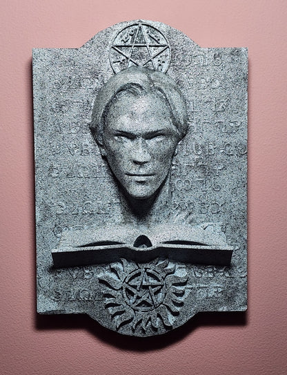Sam Winchester Enochian Stone Tablet – Supernatural Wall Art