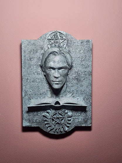 Sam Winchester Enochian Stone Tablet – Supernatural Wall Art