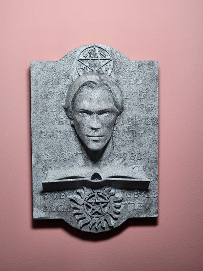 Sam Winchester Enochian Stone Tablet – Supernatural Wall Art