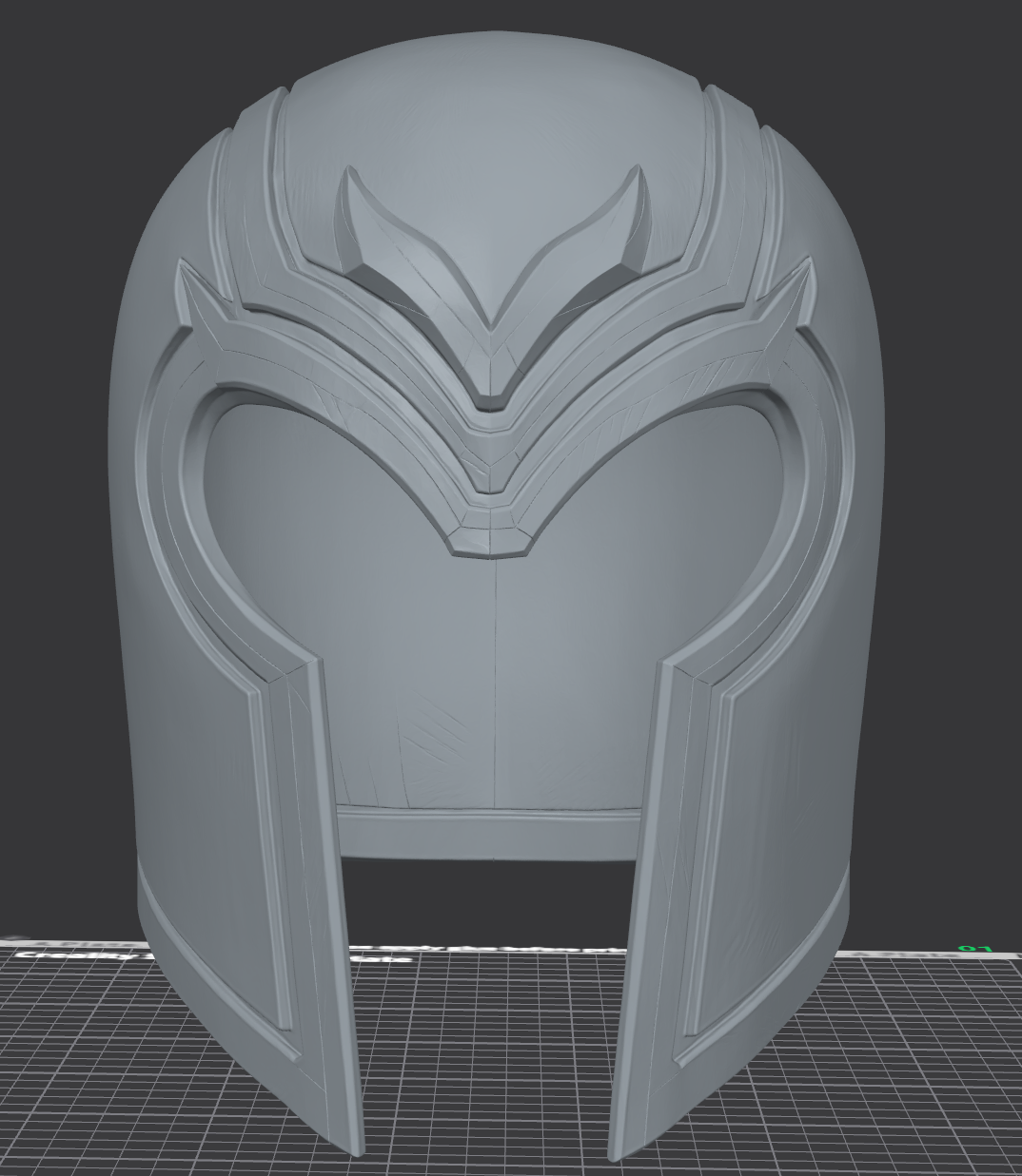 Sovereign Magneto Helmet – Wearable Cosplay Digital STL (Digital Download)
