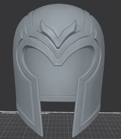 Sovereign Magneto Helmet – Wearable Cosplay Digital STL (Digital Download)