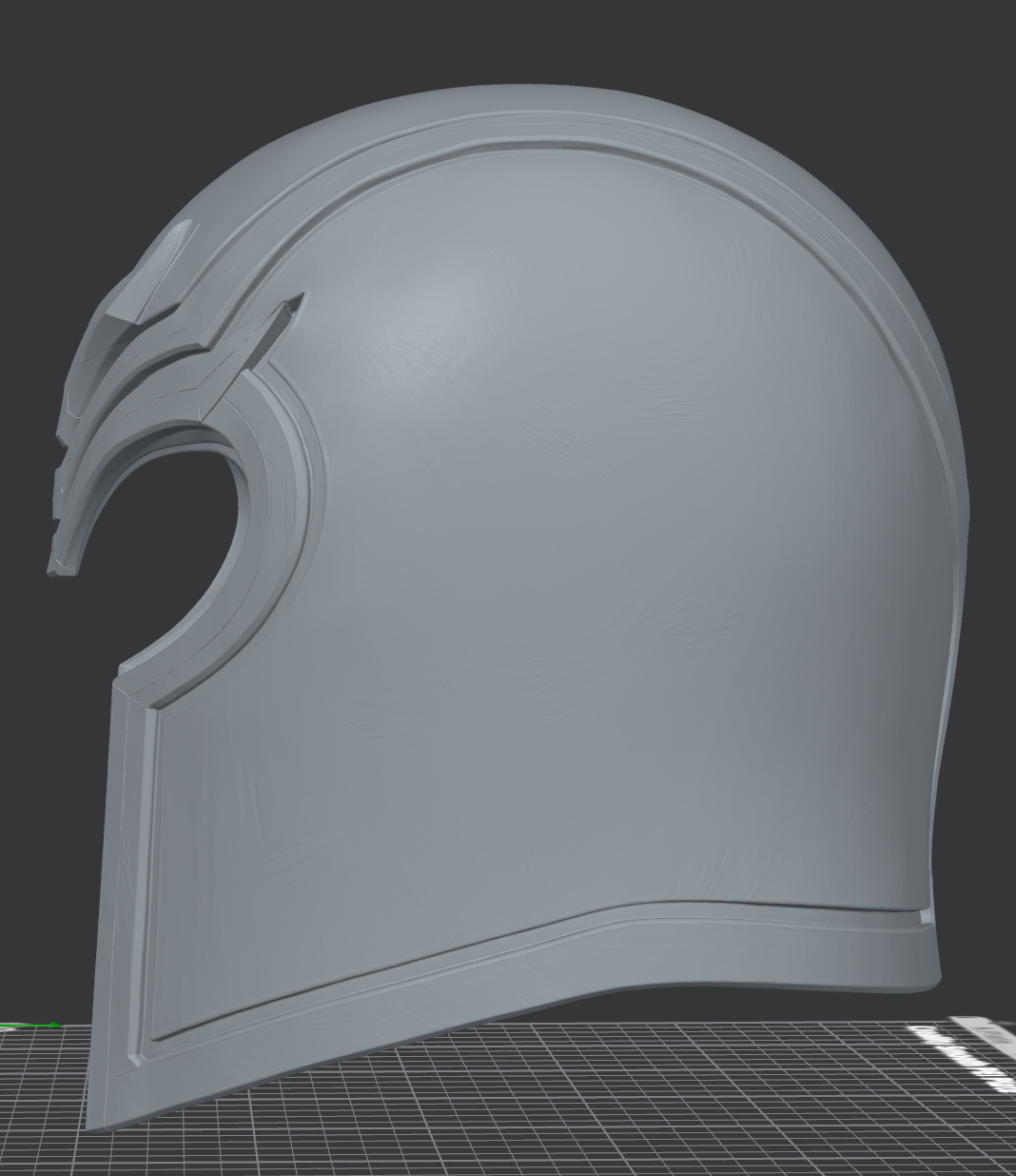 Sovereign Magneto Helmet – Wearable Cosplay Digital STL (Digital Download)