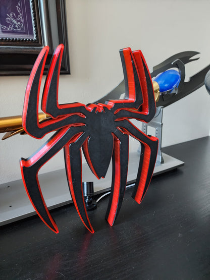 Spiderman Glowing Logo Lightbox