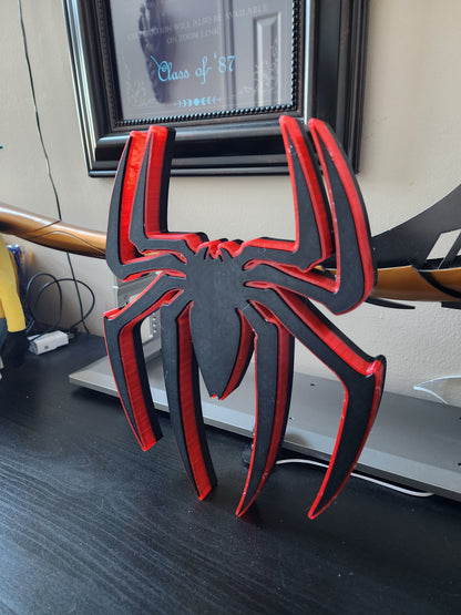 Spiderman Glowing Logo Lightbox
