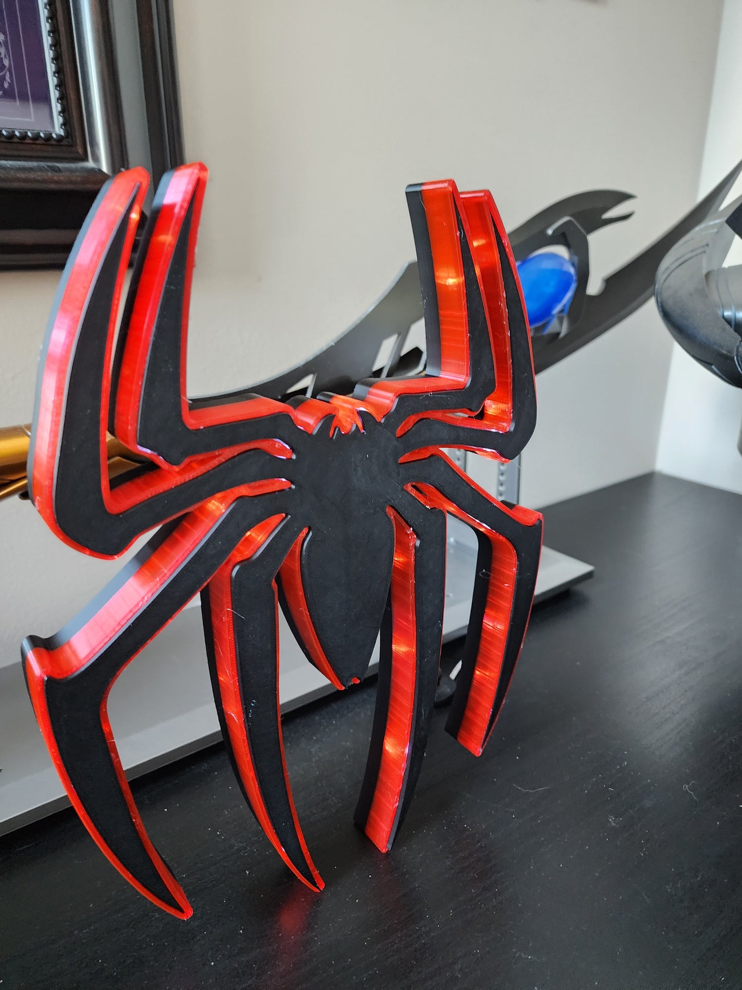 Spiderman Glowing Logo Lightbox