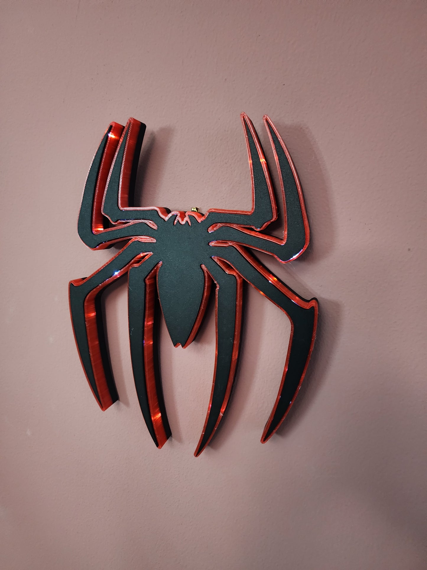 Spiderman Glowing Logo Lightbox