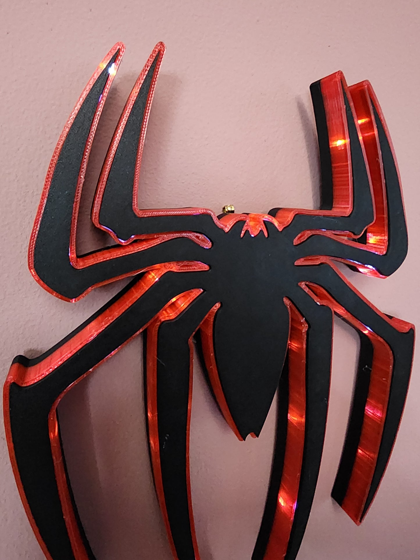 Spiderman Glowing Logo Lightbox
