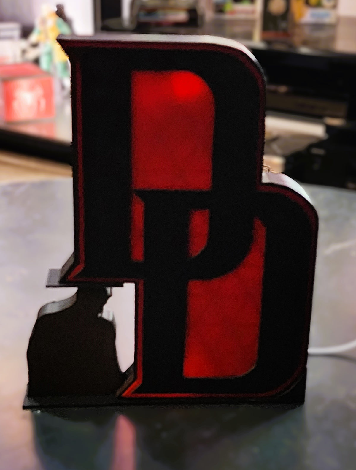 Daredevil “DD” Lightbox with Display Stand