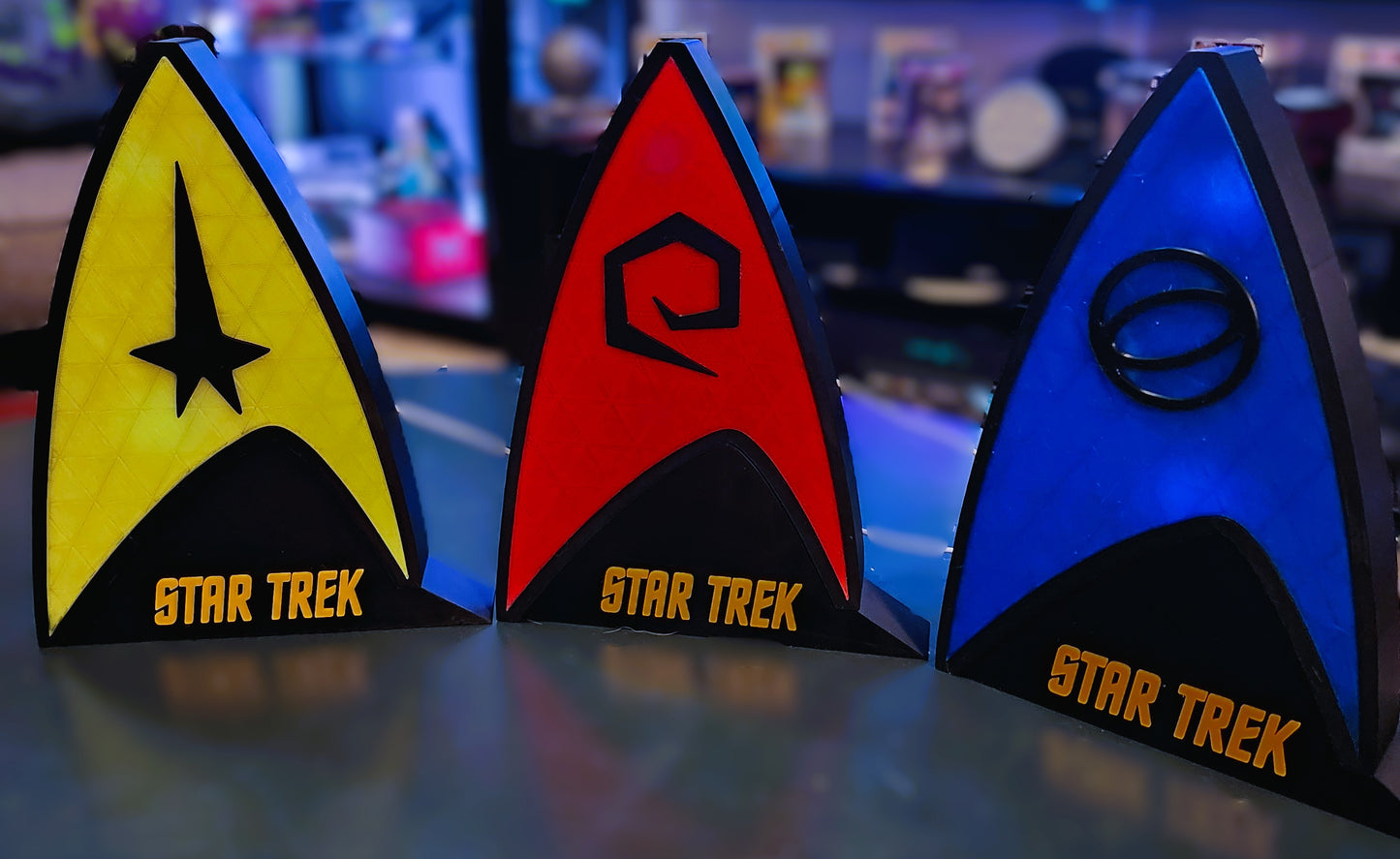 Star Trek Lightboxes (Command, Sciences, or Engineering)