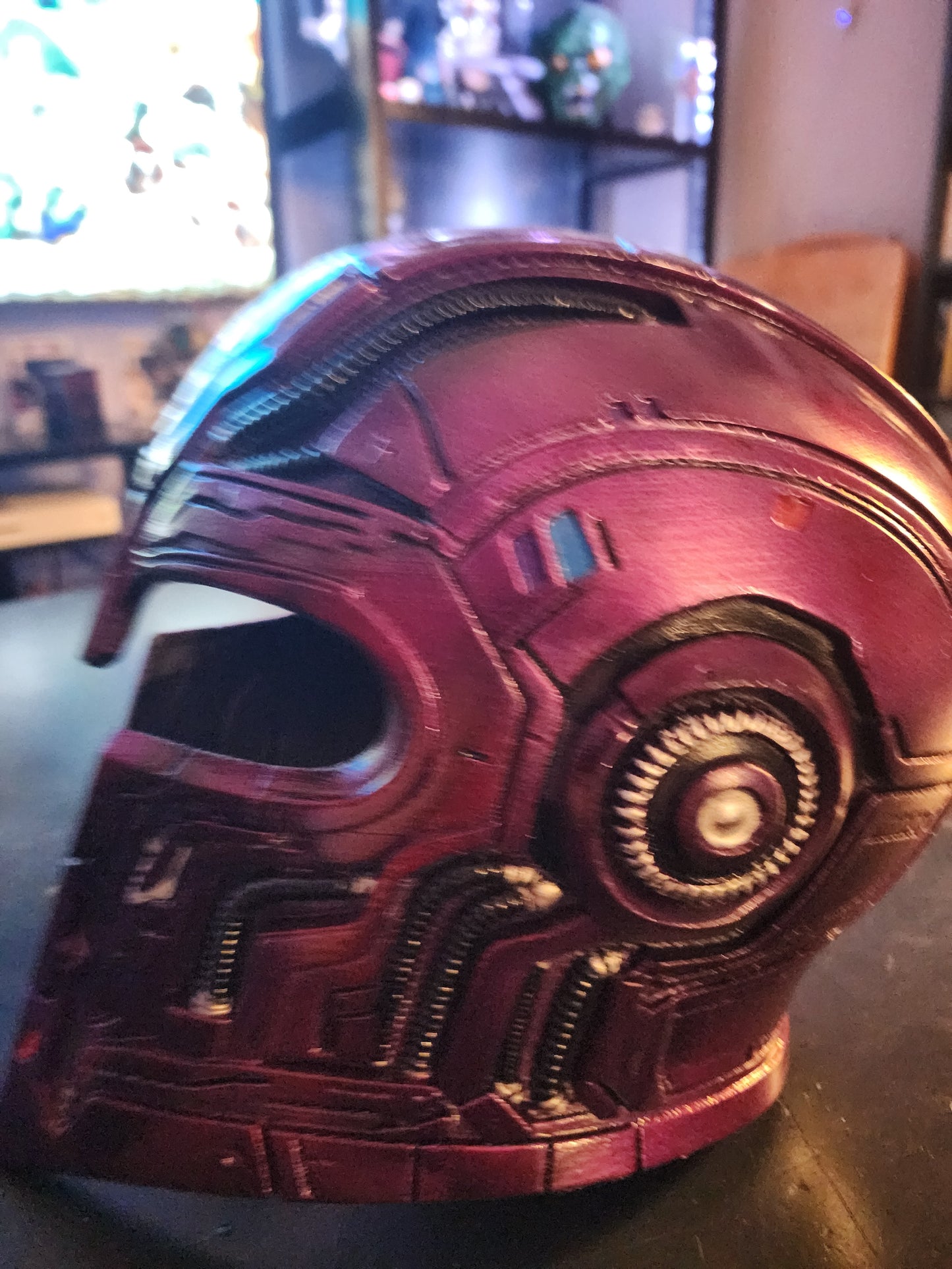 Cyberpunk Magneto Helmet – Wearable Cosplay STL (Digital Download)