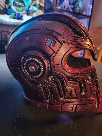 Cyberpunk Magneto Helmet – Wearable Cosplay STL (Digital Download)