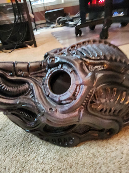 H.R. Giger Inspired Plague Doctor Mask – Wearable Cosplay STL (Digital Download)