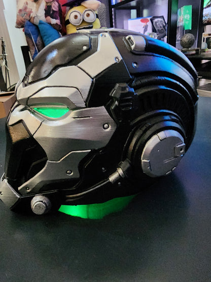 Cyberpunk Spawn Helmet – Wearable Cosplay STL File (Digital Download)