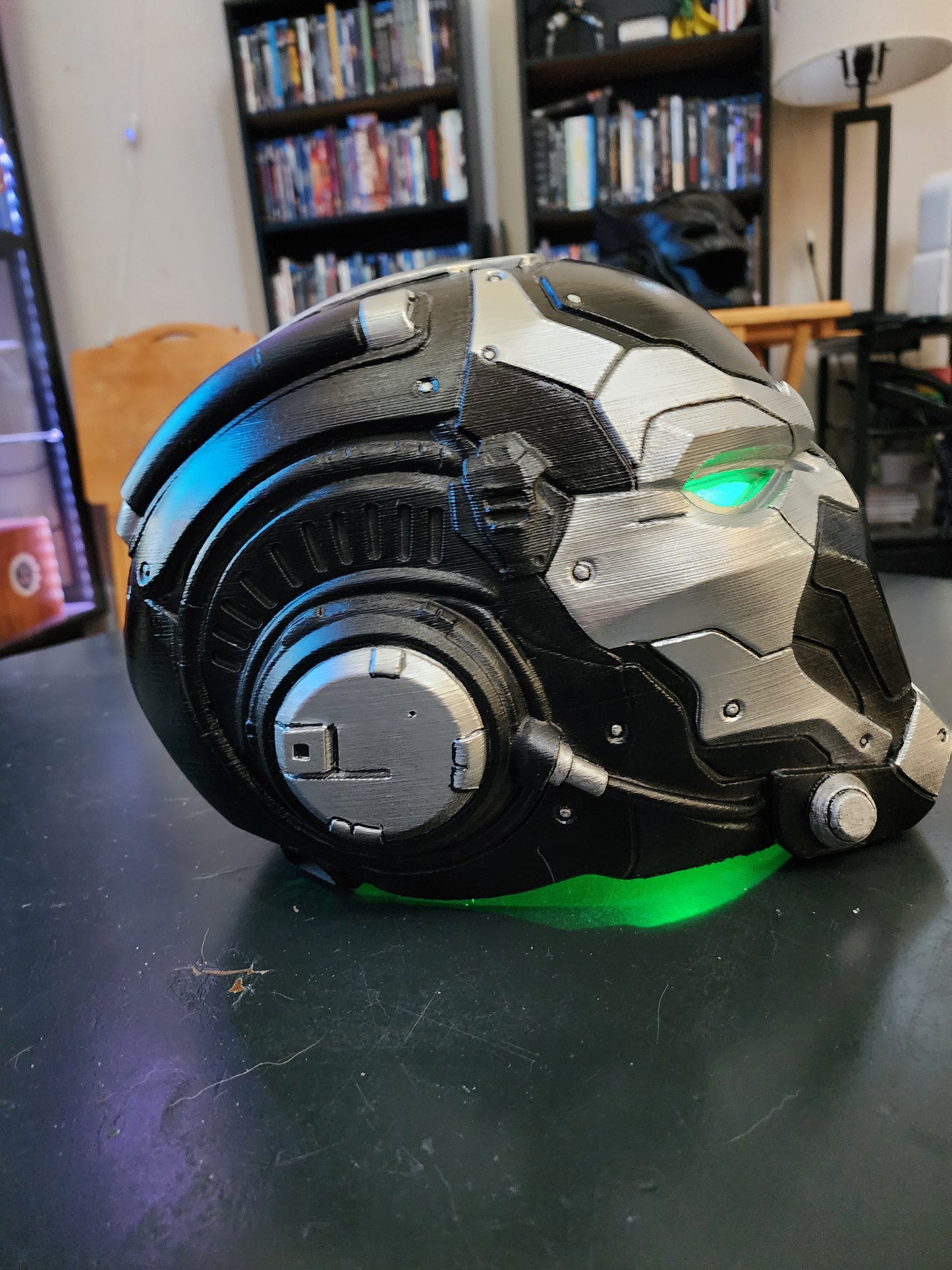 Cyberpunk Spawn Helmet – Wearable Cosplay STL File (Digital Download)
