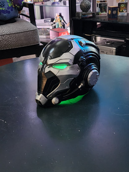 Cyberpunk Spawn Helmet – Wearable Cosplay STL File (Digital Download)
