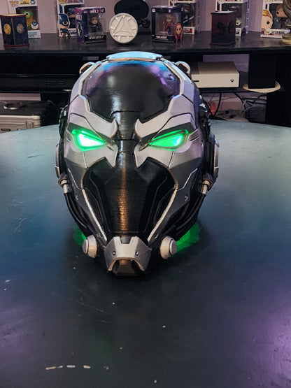 Cyberpunk Spawn Helmet – Wearable Cosplay STL File (Digital Download)