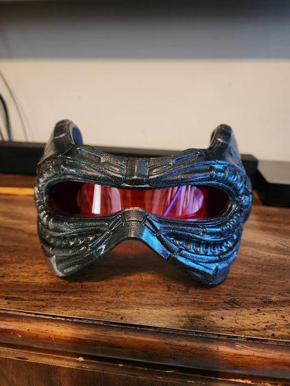 H.R. Giger Inspired Cyclops Visor – Wearable Cosplay STL (Digital Download)