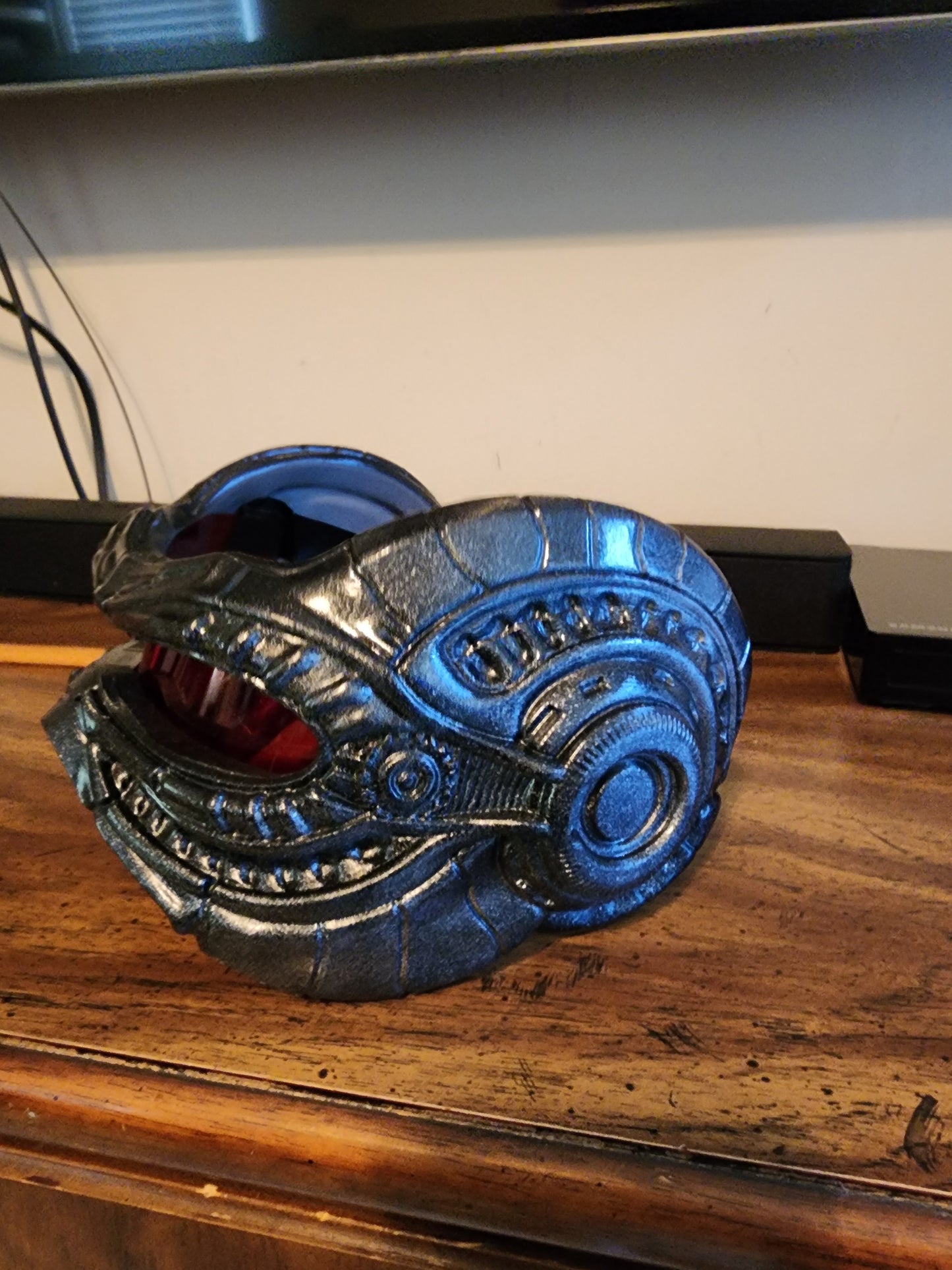 H.R. Giger Inspired Cyclops Visor – Wearable Cosplay STL (Digital Download)