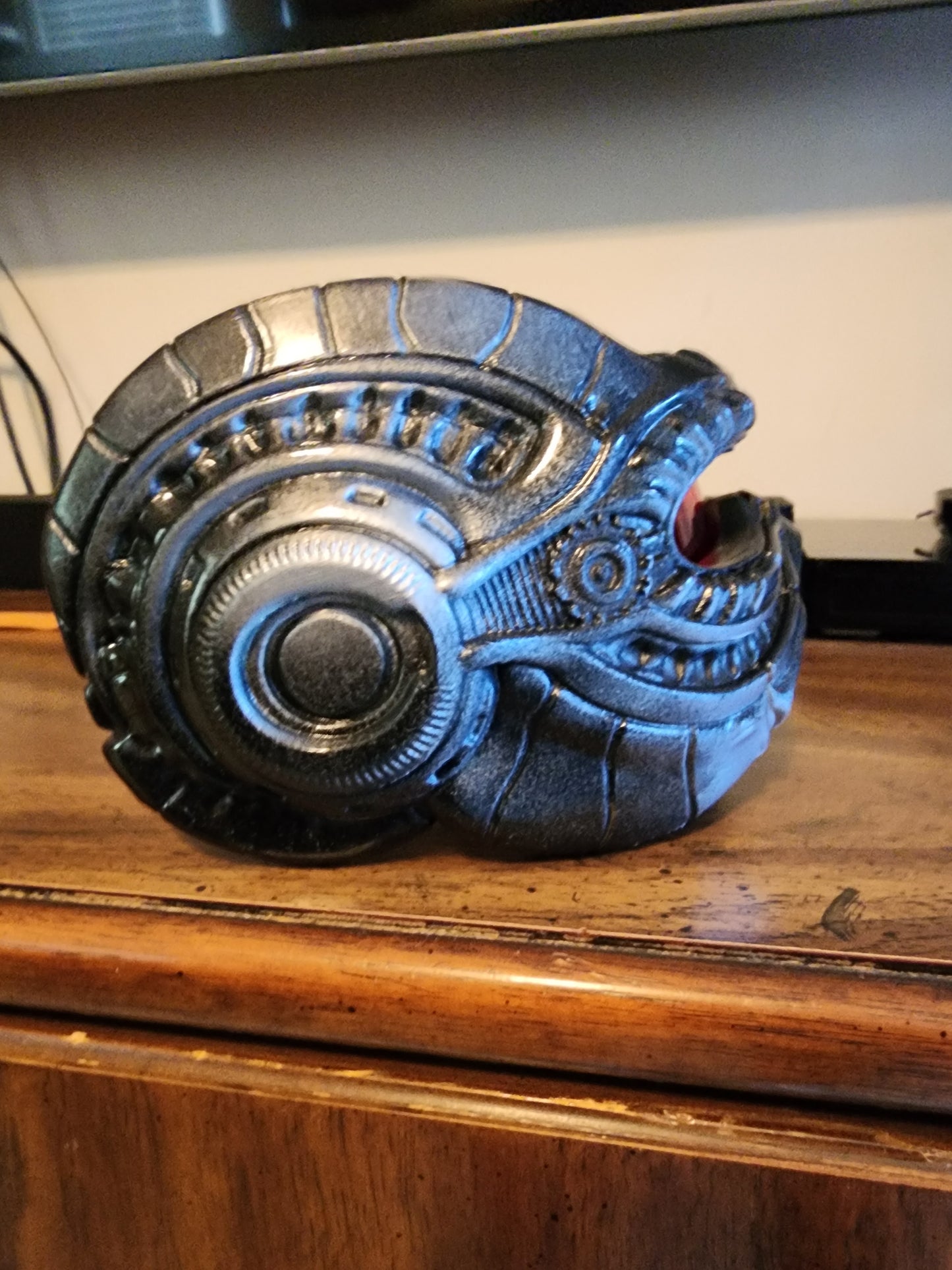 H.R. Giger Inspired Cyclops Visor – Wearable Cosplay STL (Digital Download)