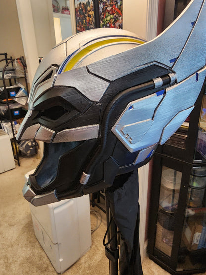 Cyberpunk Wolverine Helmet – Wearable Cosplay STL (Digital Download)