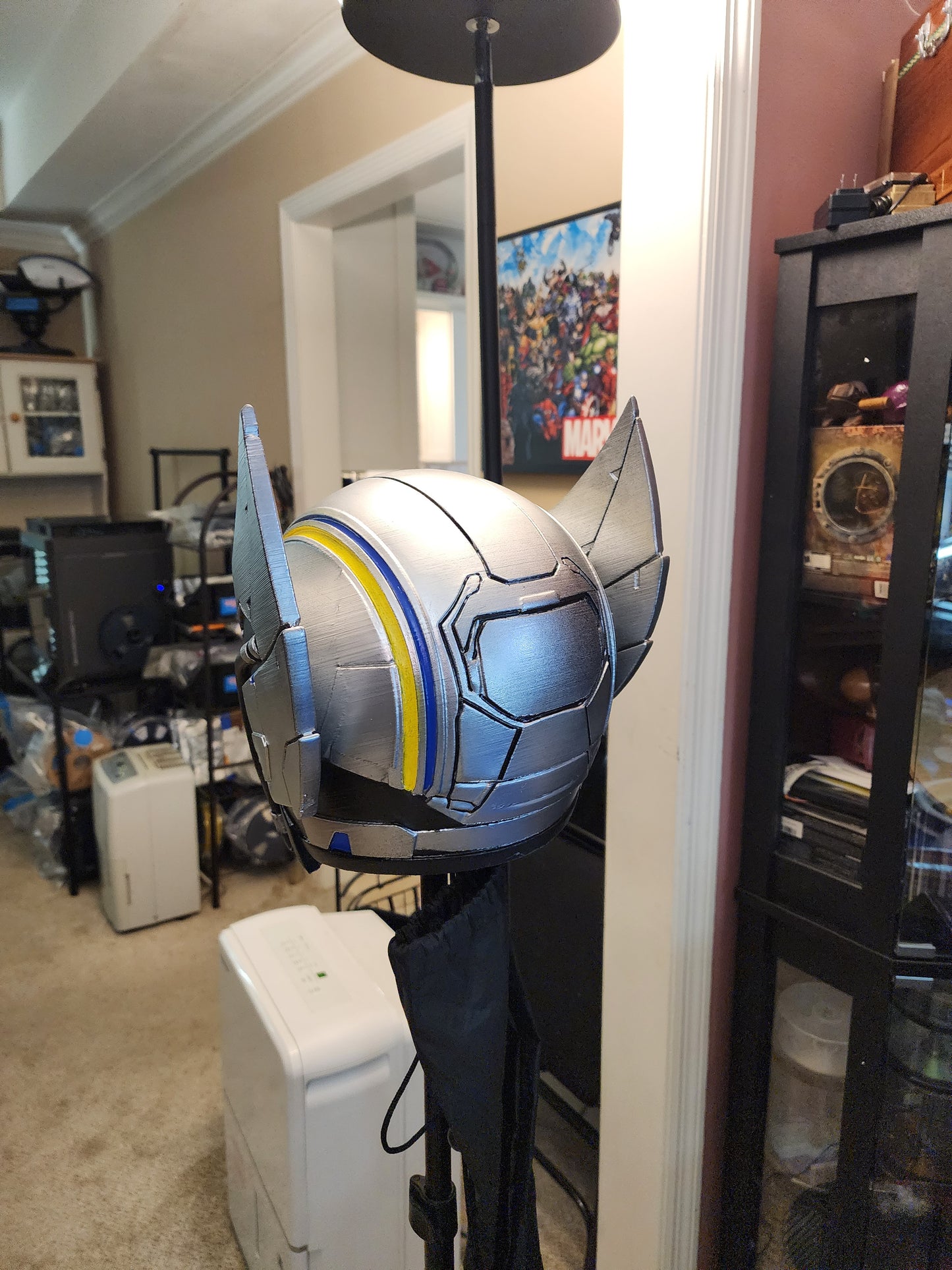 Cyberpunk Wolverine Helmet – Wearable Cosplay STL (Digital Download)