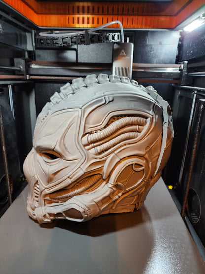 H.R. Giger Inspired Deadpool Helmet – Wearable Cosplay STL (Digital Download)