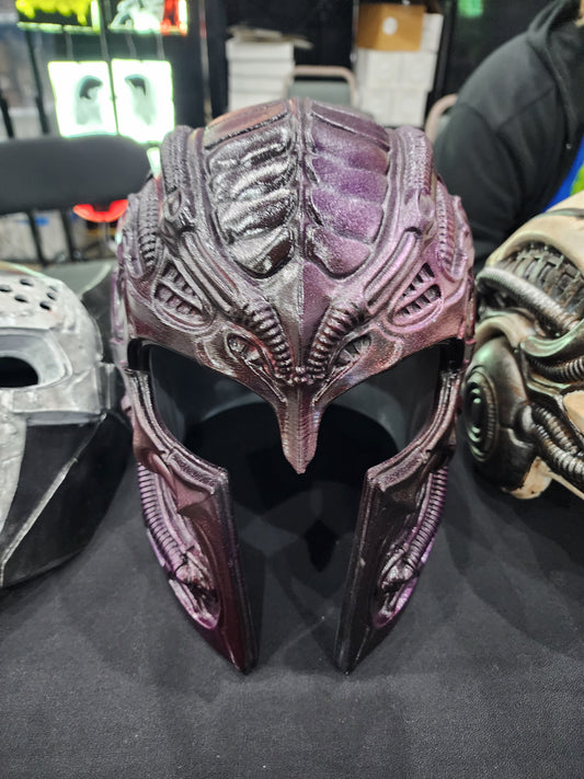 H.R. Giger Inspired Magneto Helmet – Wearable Cosplay STL (Digital Download)