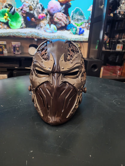 Steampunk Spawn Helmet – Wearable Cosplay STL (Digital Download)