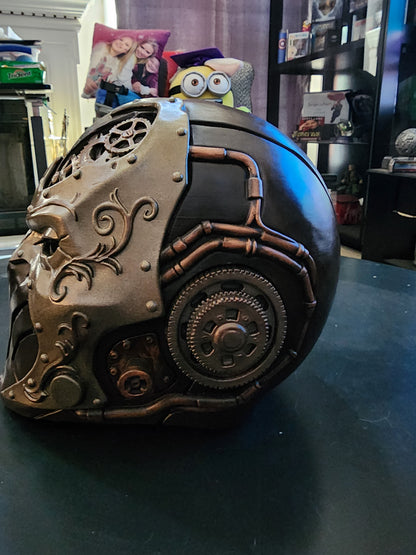 Steampunk Spawn Helmet – Wearable Cosplay STL (Digital Download)