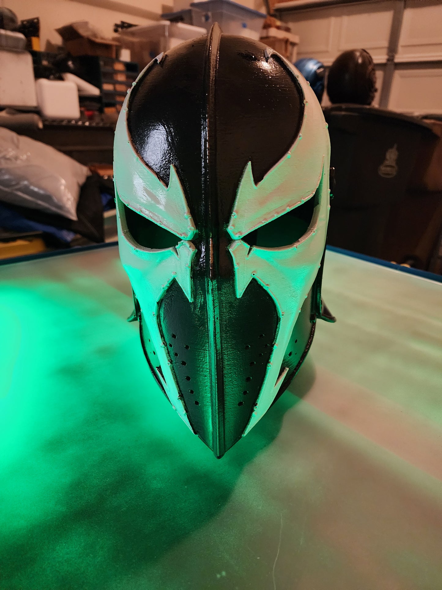Medieval Spawn Helmet – Wearable Cosplay STL File (Digital Download)