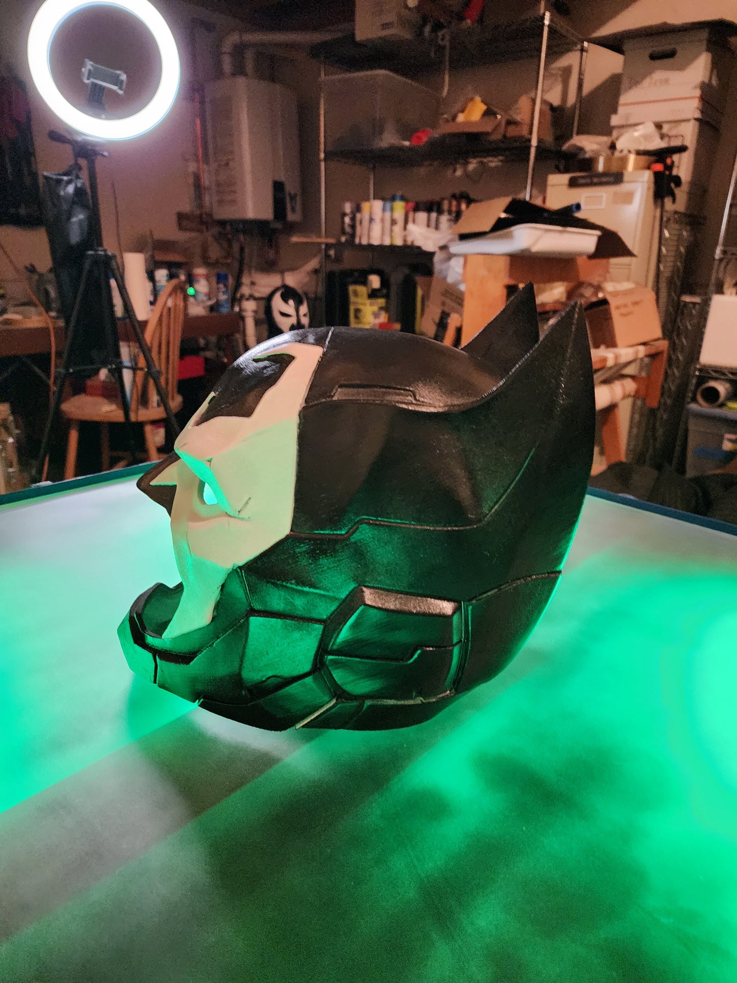 Spawn Batman Helmet – Wearable Cosplay STL File (Digital Download)
