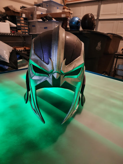 Medieval Magneto Spawn Helmet – Wearable Cosplay STL File (Digital Download)