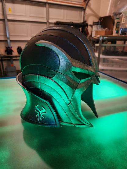 Medieval Magneto Spawn Helmet – Wearable Cosplay STL File (Digital Download)