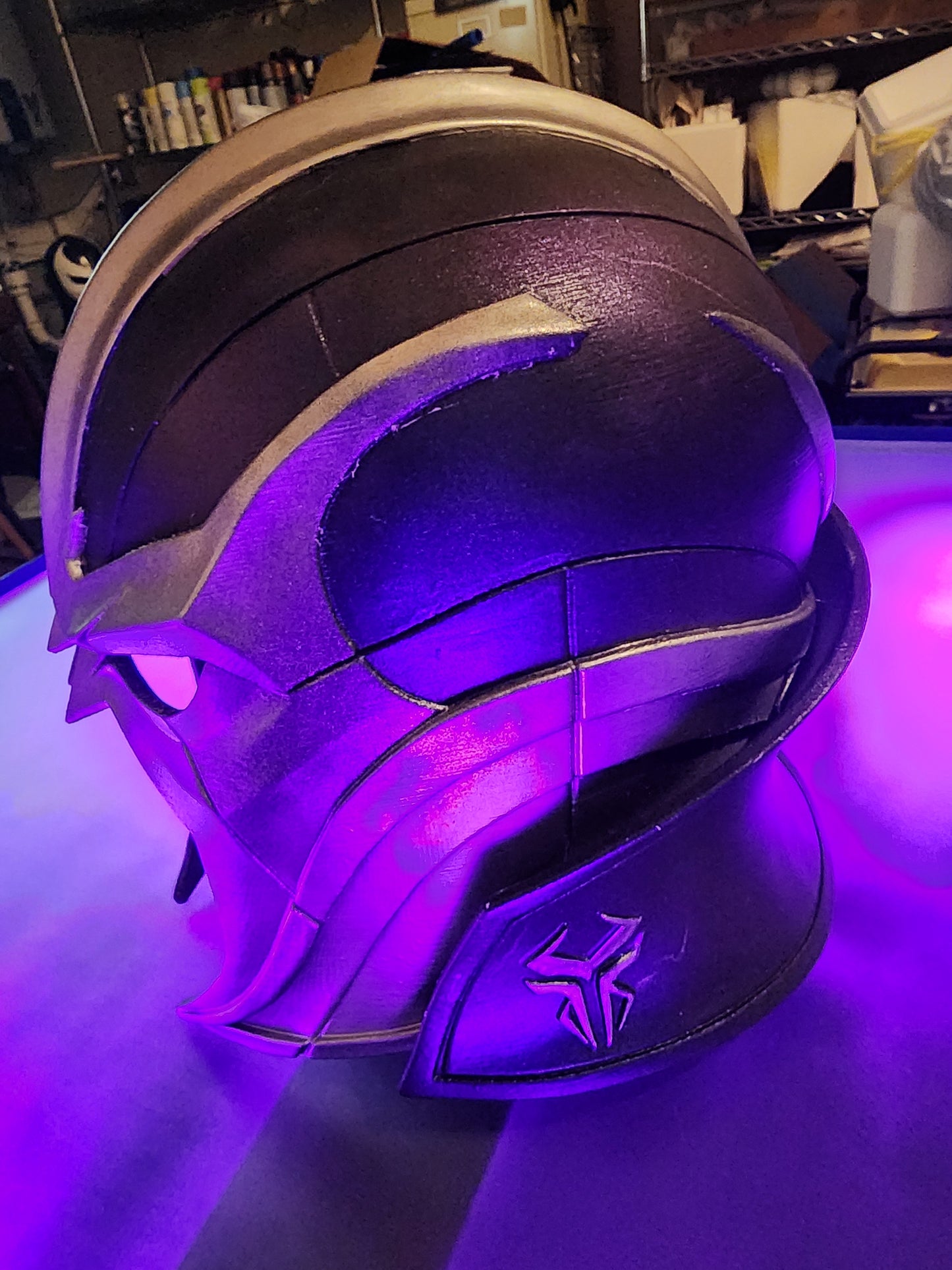 Medieval Magneto Spawn Helmet – Wearable Cosplay STL File (Digital Download)