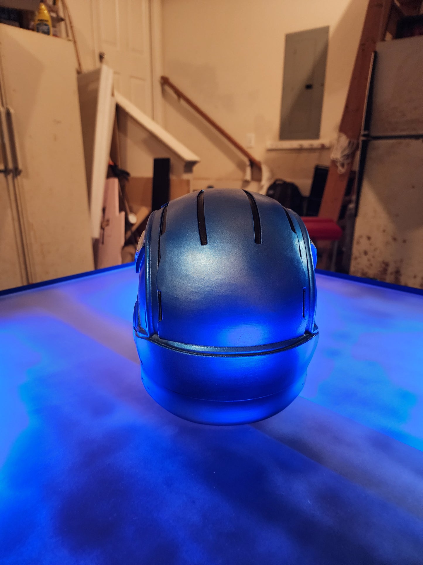 CyberPunk Captain America Helmet – Wearable Cosplay STL File (Digital Download)