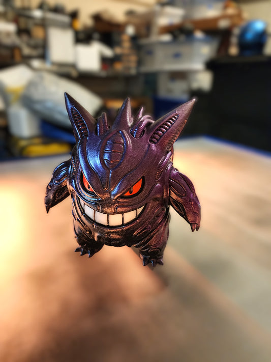 Biomechanical Gengar Figurine