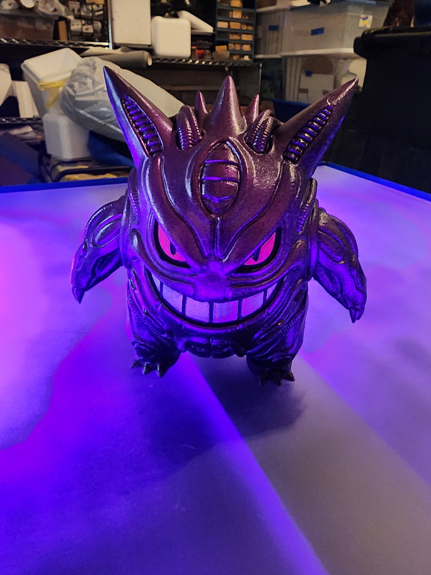 Biomechanical Gengar Figurine