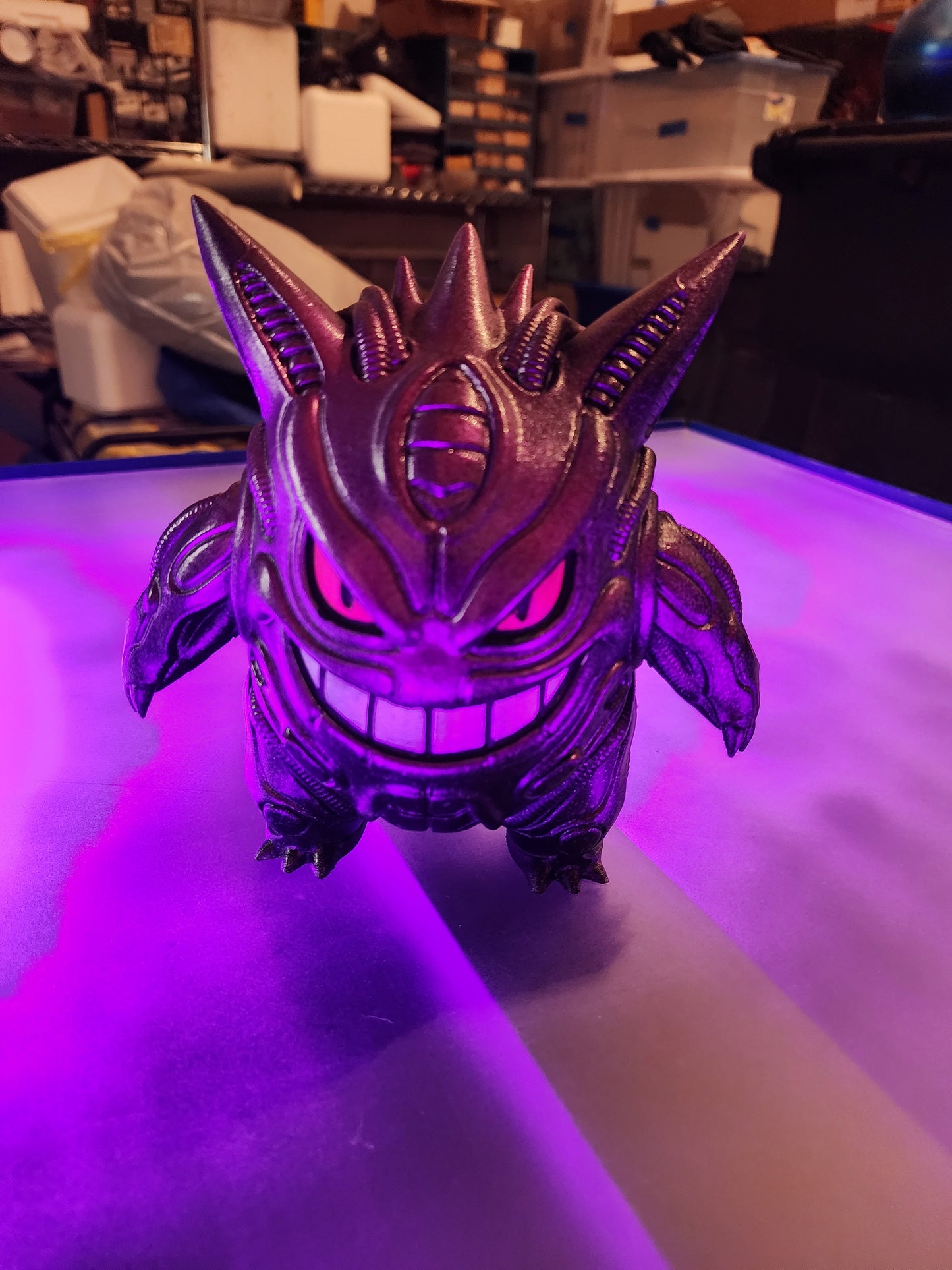Biomechanical Gengar Figurine