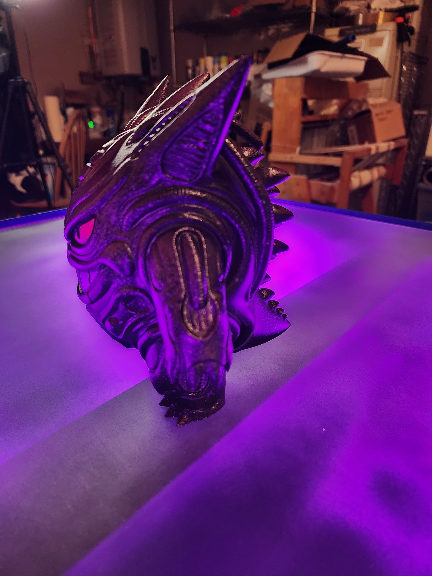Biomechanical Gengar Figurine