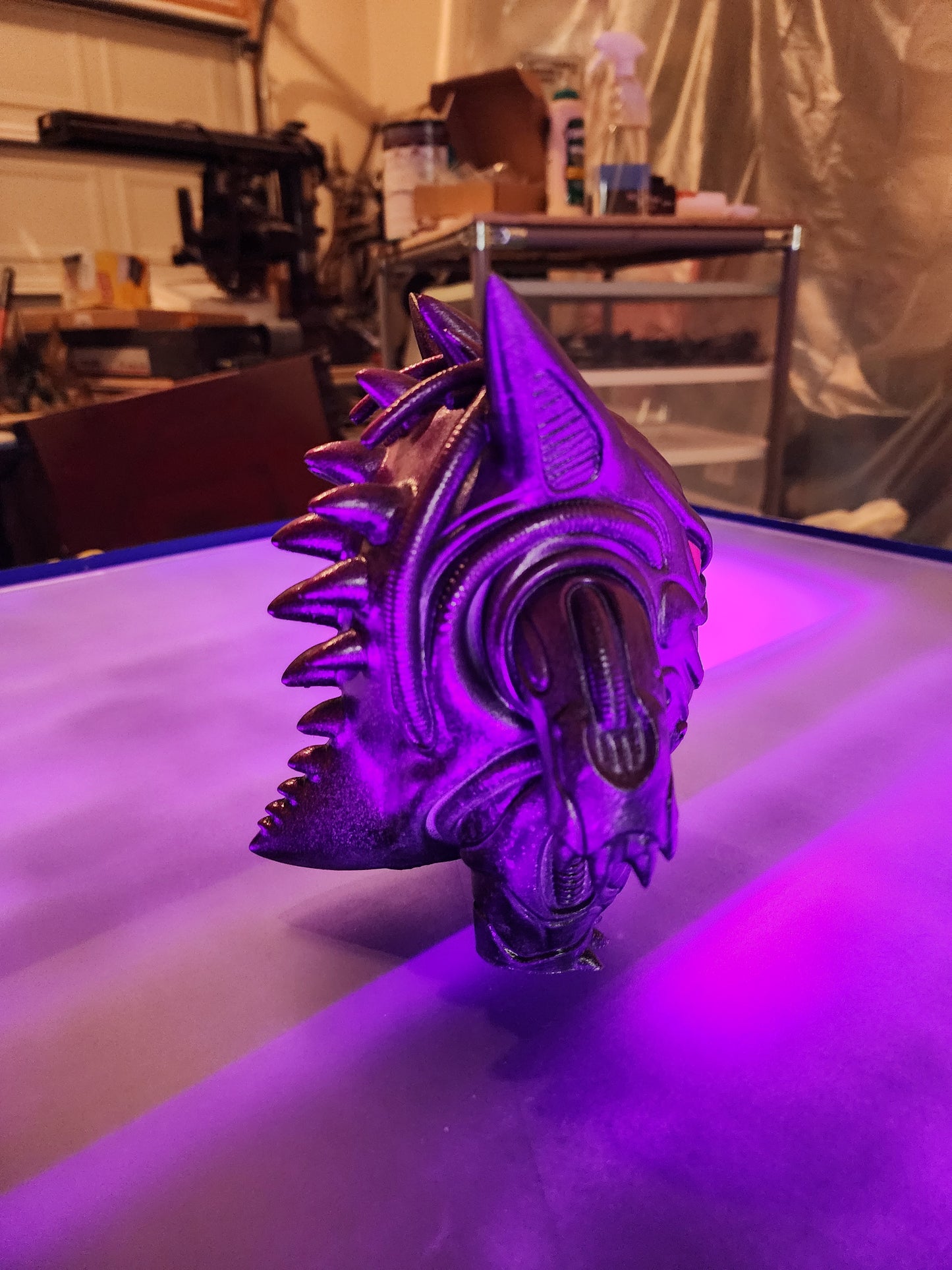 Biomechanical Gengar Figurine