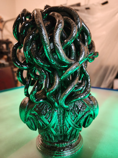 Giger Medusa Figurine – Biomechanical Horror Bust