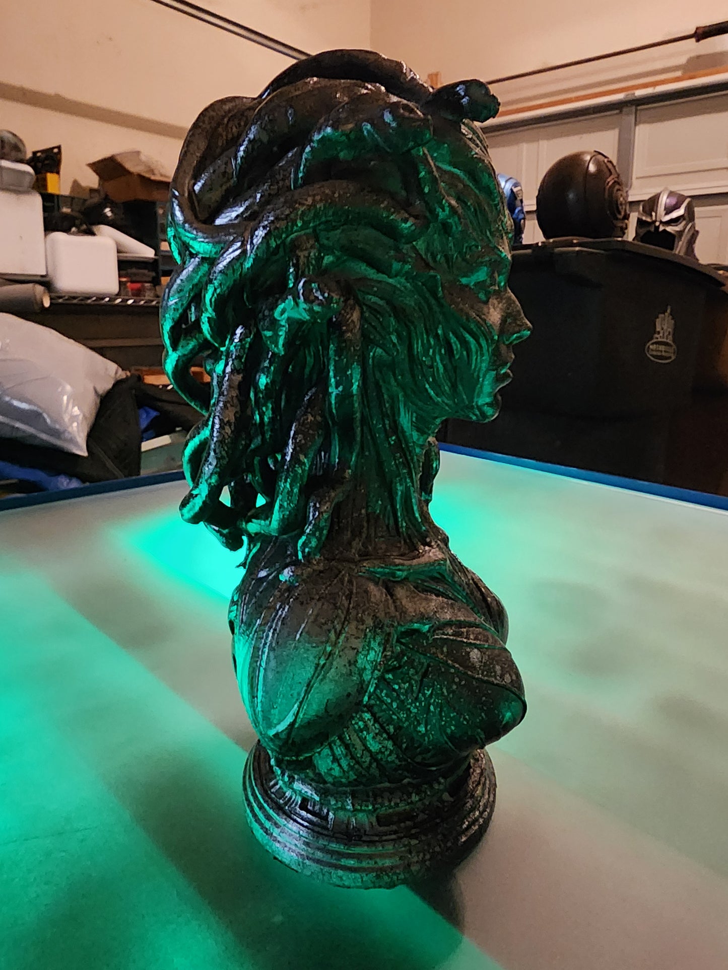 Giger Medusa Figurine – Biomechanical Horror Bust